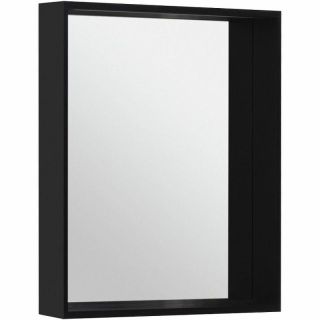 Зеркало Allen Brau Reality 1.32016.BB с подсветкой Черный браш